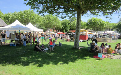 Fête du livre et de la gourmandise à Pampelonne dans le Ségala tarnais